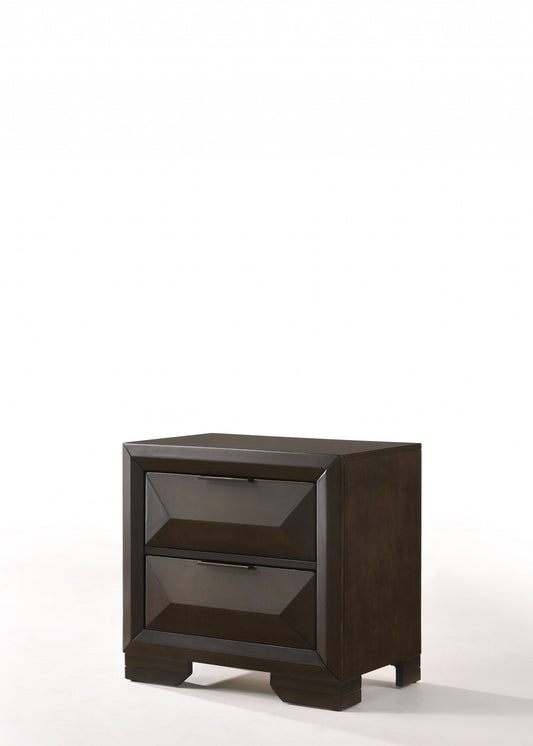 26" Rectangular Two Drawers With Solid Wood Top