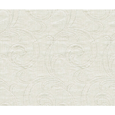 KRAVET BASICS EMBROIDERY TONE ON TONE WHITE,WHITE,   - 31886.1.0