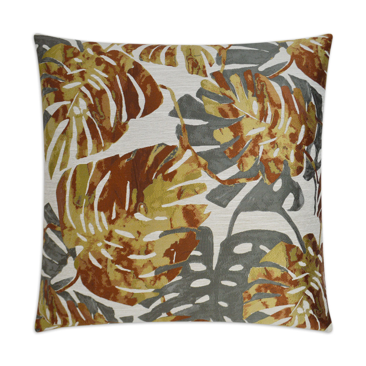 D.V. KAP HOME   24" x 24" Island Dream Pillow - Gold Dust Beach, Floral    - 3190-G-2424