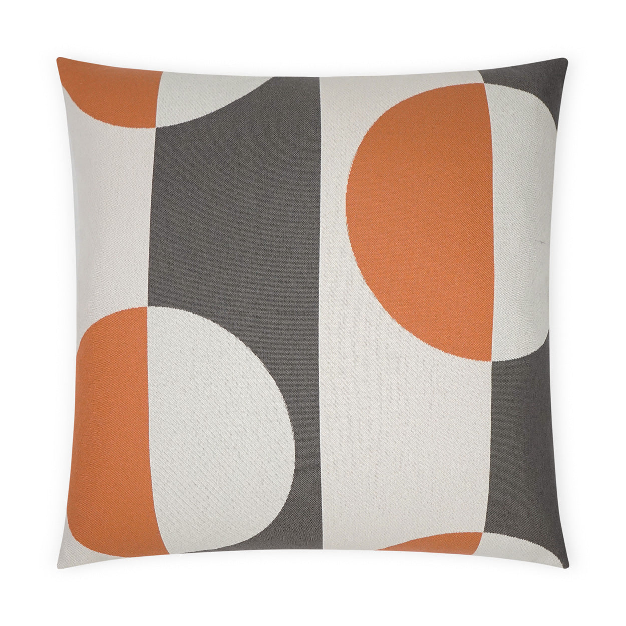 D.V. KAP HOME   24" x 24" Phases Pillow - Mango Modern, Abstract    - 3192-M-2424