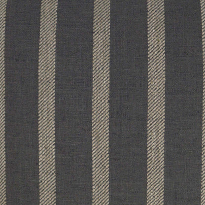 D.V. KAP HOME   24" x 24" Mesmerize Pillow - Charcoal Farmhouse, Stripes    - 3196-C-2424