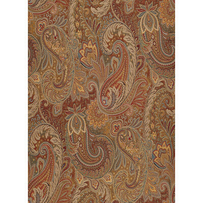 KRAVET DESIGN  PAISLEY YELLOW,BLUE,ORANGE   - 31998.415.0