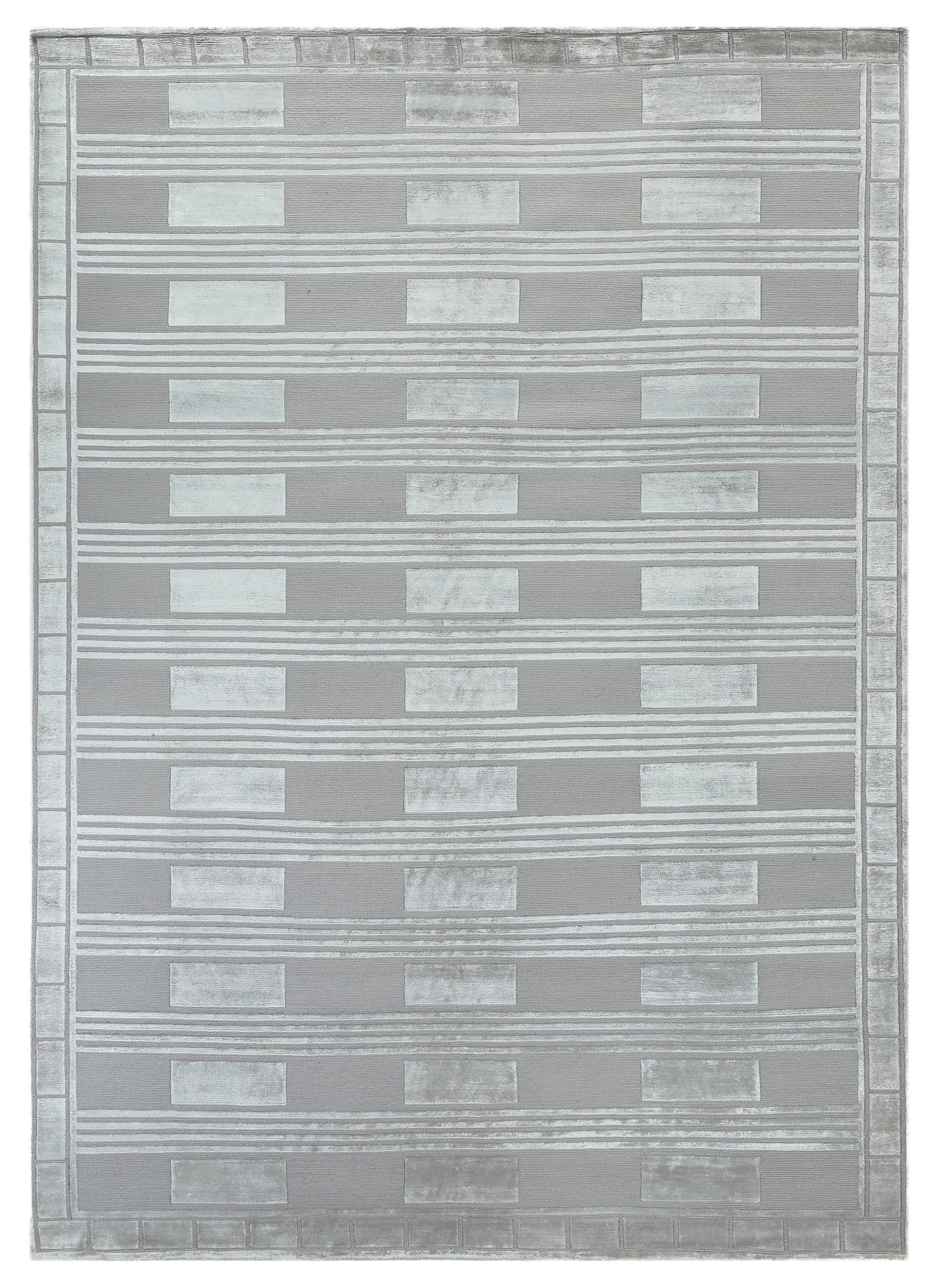 EXQUISITE RUGS OUTLET  Metro Velvet Indoor Hand Knotted    - 3201-4'X6'