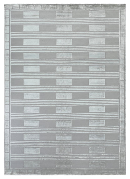 EXQUISITE RUGS OUTLET  Metro Velvet Indoor Hand Knotted    - 3201-4'X6'