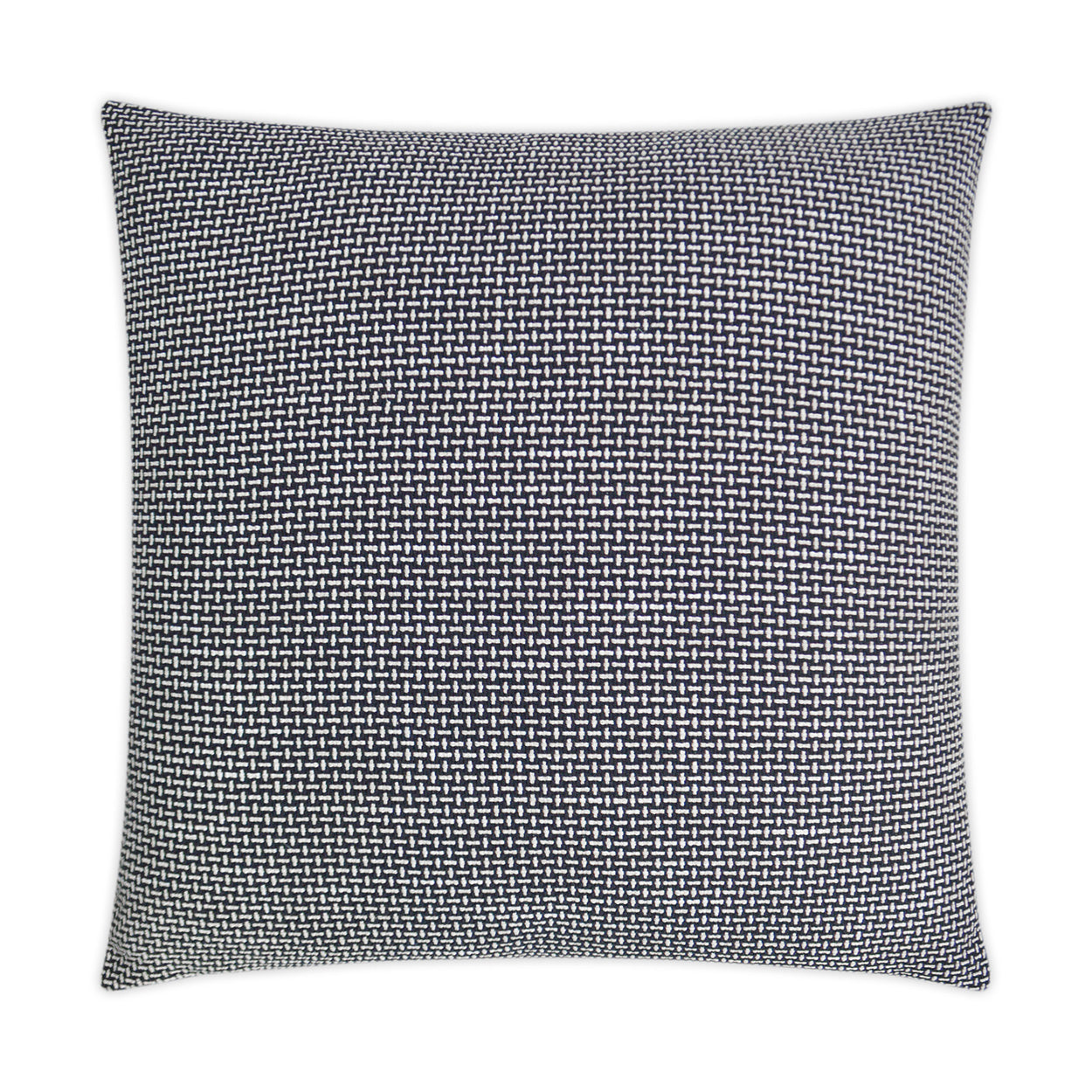 D.V. KAP HOME   24" x 24" Keller Pillow - Black Traditional    - 3202-B-2424