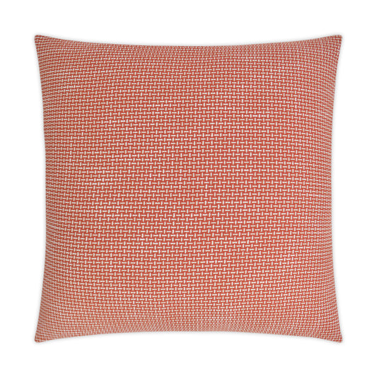 D.V. KAP HOME   24" x 24" Keller Pillow - Papaya Transitional    - 3202-P-2424