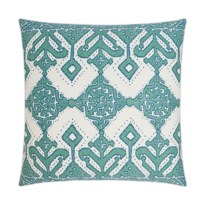 D.V. KAP HOME   24" x 24" Demarco Pillow - Emerald Global    - 3203-E-2424