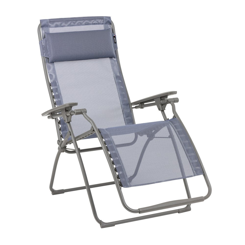 28" Green Steel Outdoor Zero Gravity Chair with Green Cushion