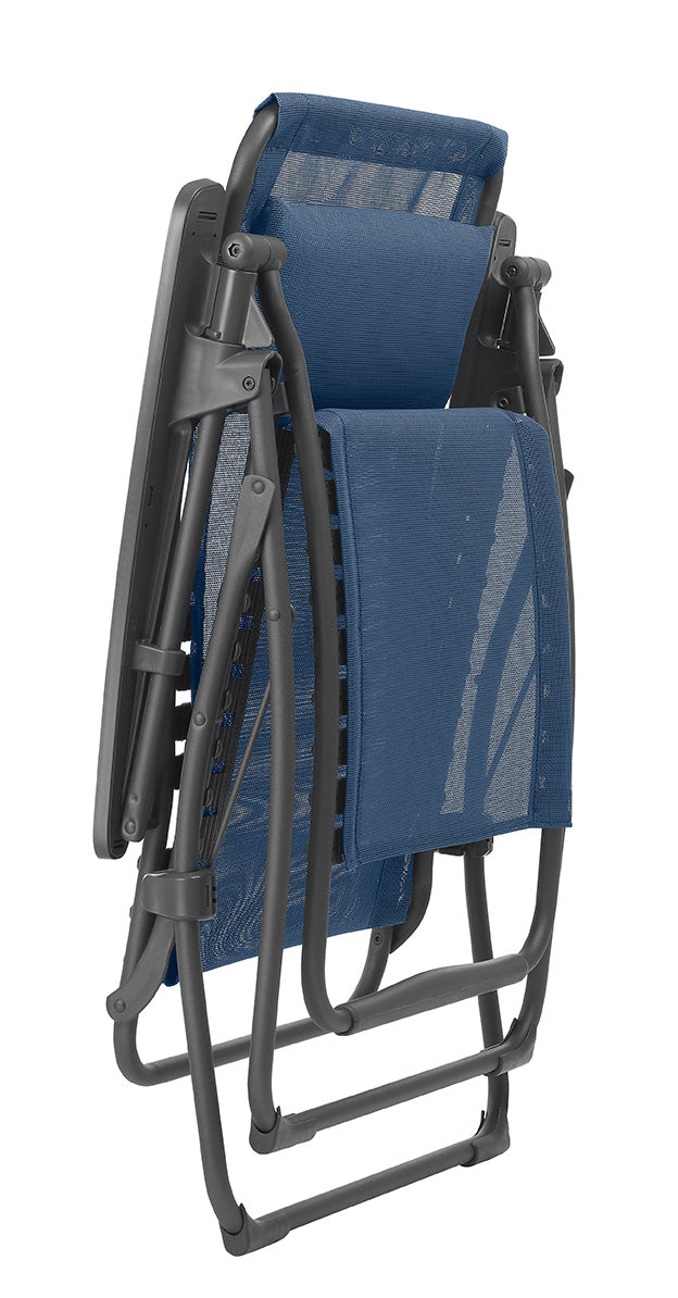 28" Green and Gray Steel Indoor Outdoor Zero Gravity Chair