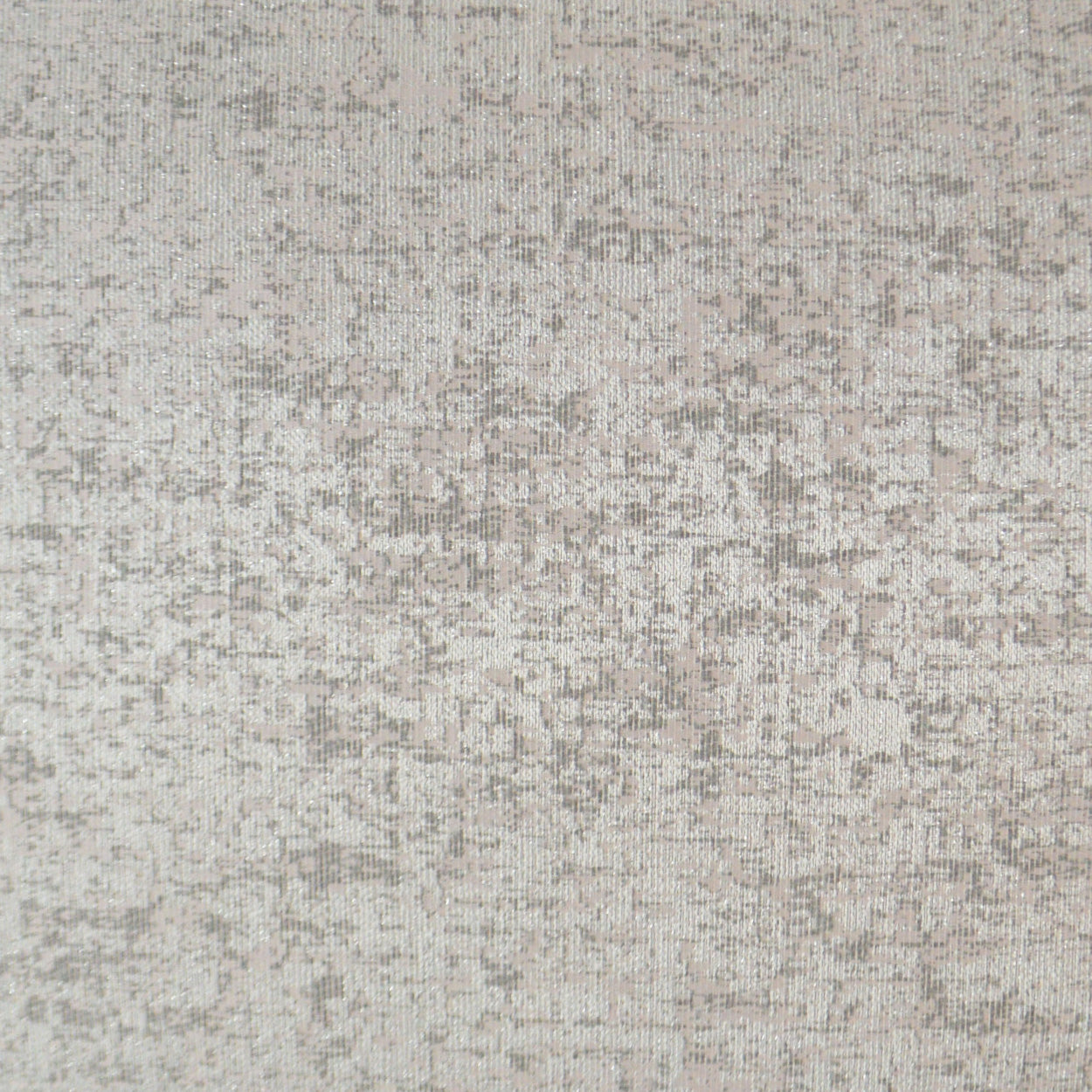 Muted beige-gray woven fabric with a subtle damask-like pattern; ideal for upholstery or drapery.