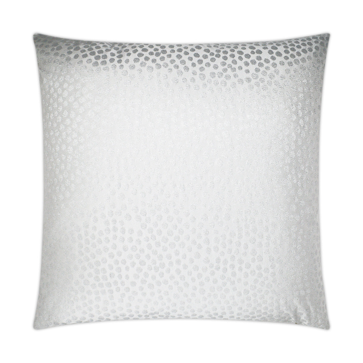 D.V. KAP HOME   24" x 24" Hepburn Pillow - Crystal Glam, Circular - Dots    - 3209-C-2424