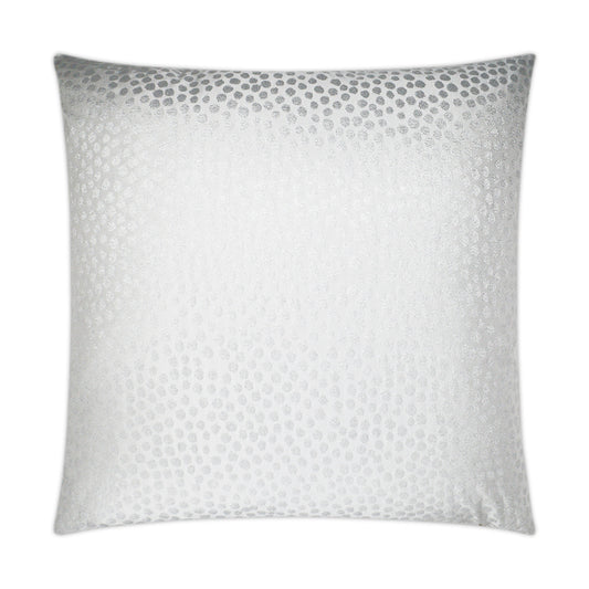 D.V. KAP HOME   24" x 24" Hepburn Pillow - Crystal Glam, Circular - Dots    - 3209-C-2424