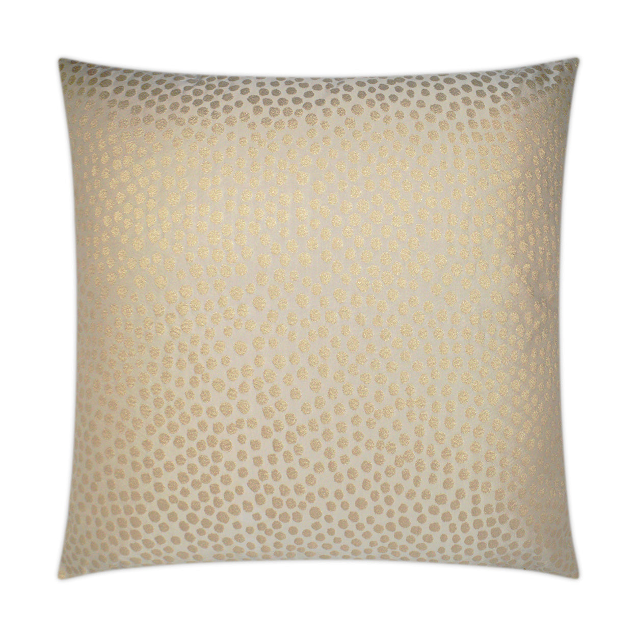 D.V. KAP HOME   24" x 24" Hepburn Pillow - Vintage Glam, Circular - Dots    - 3209-V-2424