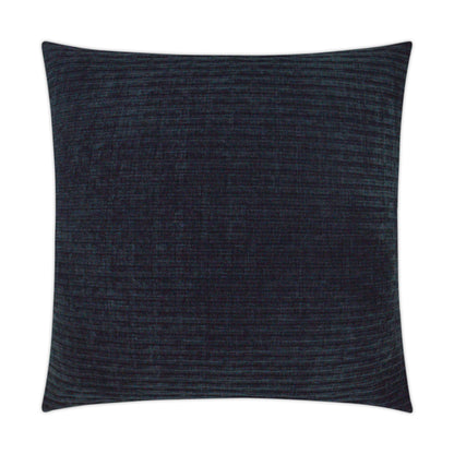D.V. KAP HOME   24" x 24" Lift Pillow - Black Solid, Textured, Stripes    - 3211-B-2424