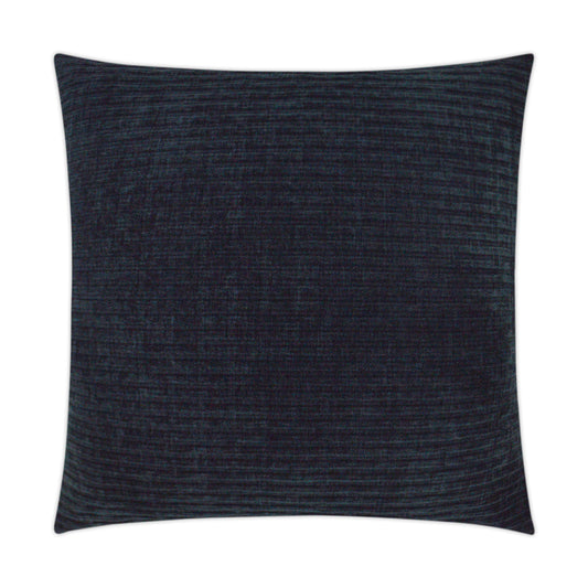 D.V. KAP HOME   24" x 24" Lift Pillow - Black Solid, Textured, Stripes    - 3211-B-2424