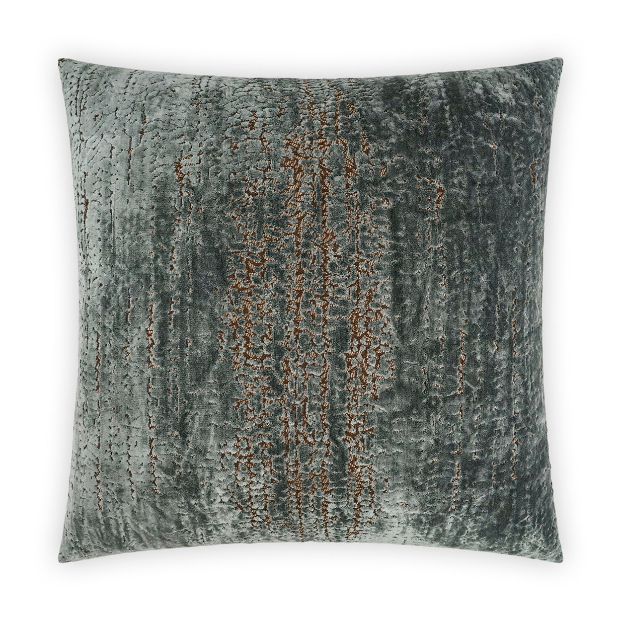 D.V. KAP HOME   24" x 24" Stonewash Pillow - Storm Transitional, Abstract    - 3218-S-2424