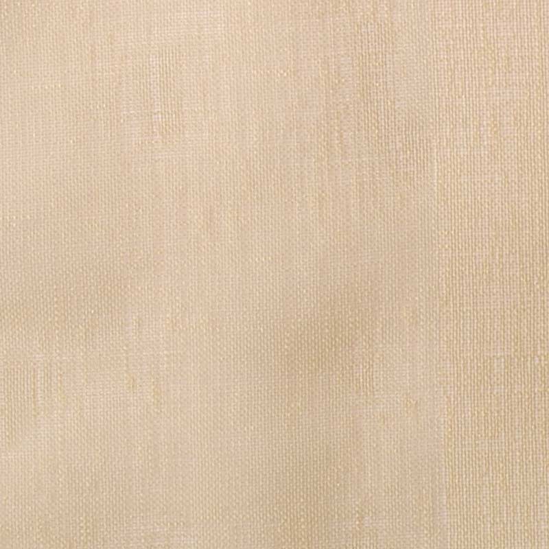 Beige linen fabric close-up texture with visible weave, suitable for upholstery, crafts, or drapery.