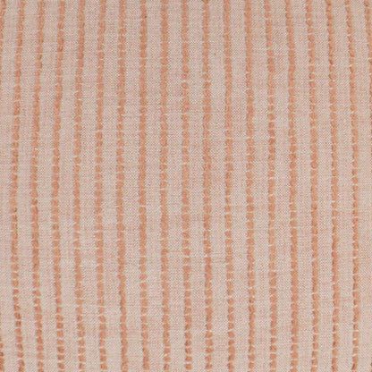 D.V. KAP HOME   24" x 24" Demetria Pillow - Guava Stripes    - 3223-G-2424