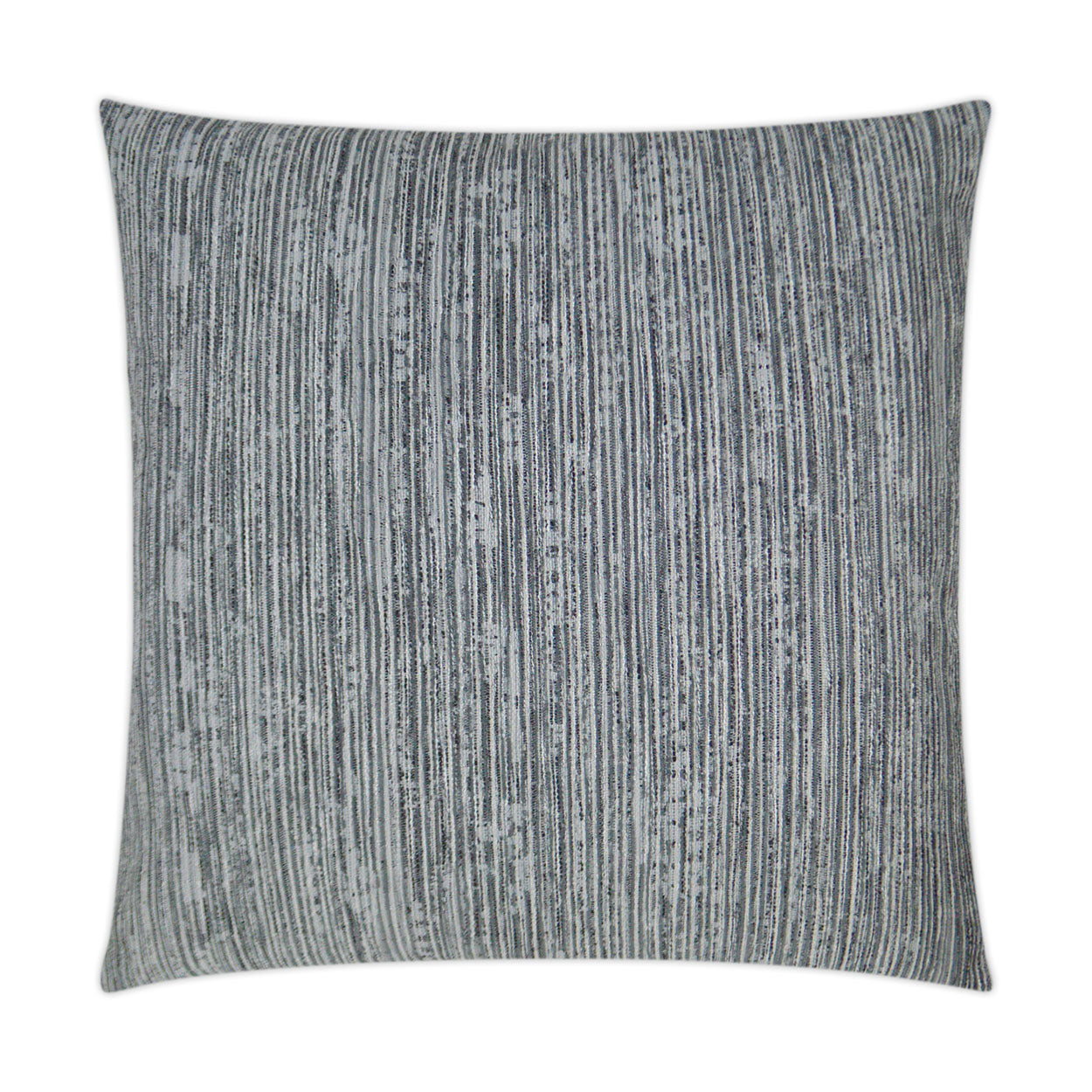 D.V. KAP HOME   24" x 24" Waka Waka Pillow - Smoke Stripes    - 3224-S-2424