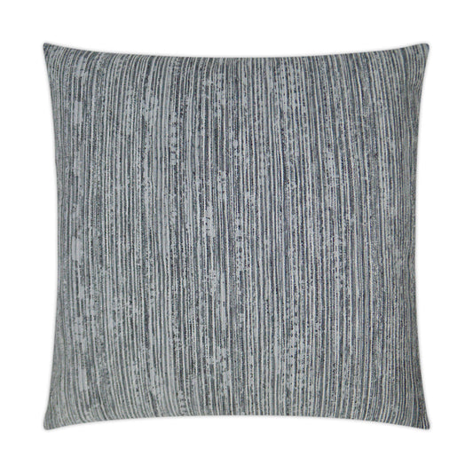 D.V. KAP HOME   24" x 24" Waka Waka Pillow - Smoke Stripes    - 3224-S-2424
