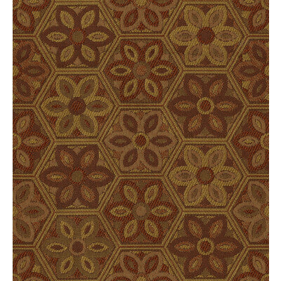 KRAVET CONTRACT CRYPTON  ORANGE,BURGUNDY/RED,YELLOW   - 32247.912.0