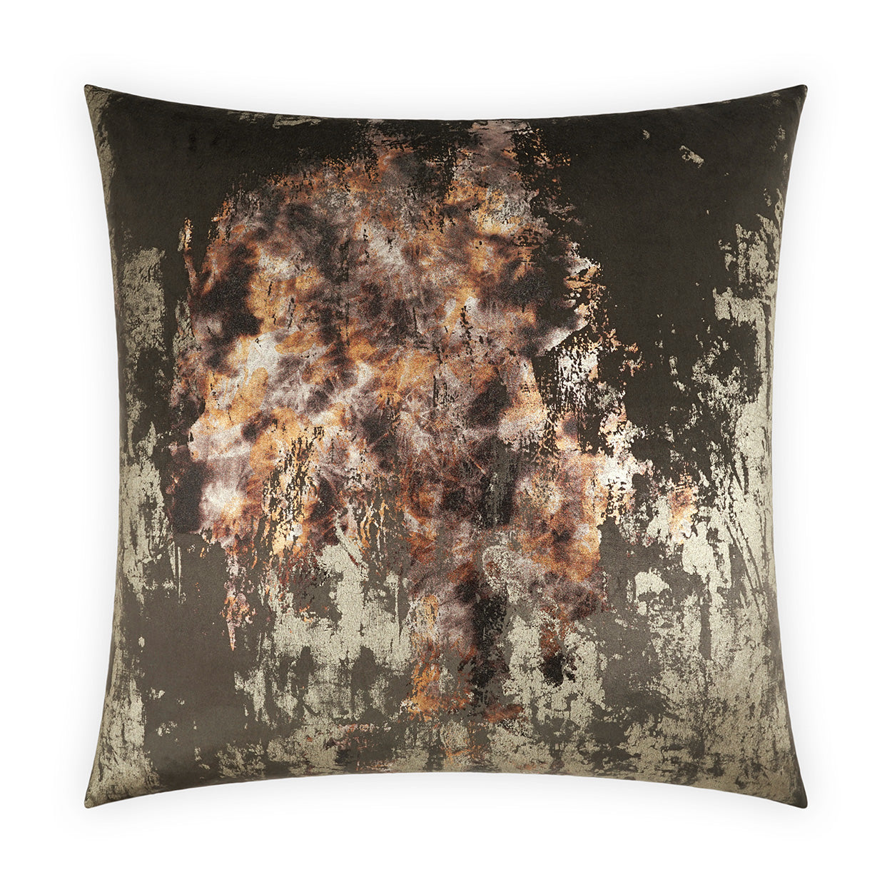 D.V. KAP HOME   24" x 24" Roxy Pillow - Mineral Glam, Abstract    - 3226-M-2424