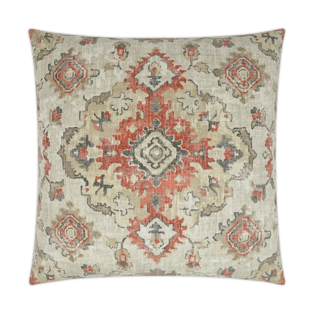 D.V. KAP HOME   24" x 24" Kapoor Pillow - Linen Global    - 3232-L-2424