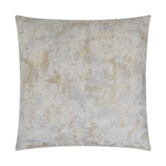 D.V. KAP HOME   24" x 24" Venetia Pillow - Ivory Glam, Modern, Abstract    - 3236-I-2424