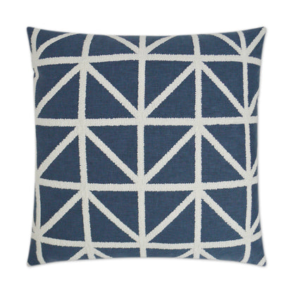 D.V. KAP HOME   24" x 24" Port Of Call Pillow Nautical, Beach, Geometric    - 3240-2424
