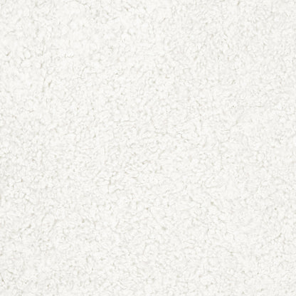 D.V. KAP HOME   24" x 24" Poodle Pillow - Cloud Solid, Faux Fur    - 3241-C-2424