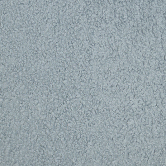 D.V. KAP HOME 3241-S-YARD Poodle Fabric - Spa Solid, Faux Fur  Slate Blue   - Poodle