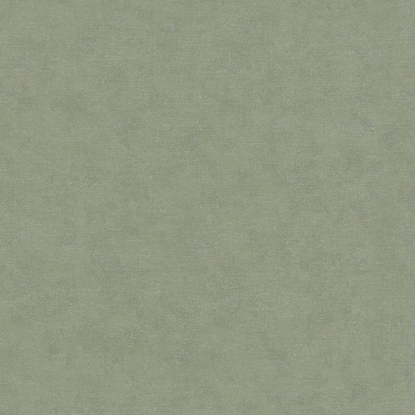 Olive green textured wallpaper swatch with a subtle plain texture for walls.
