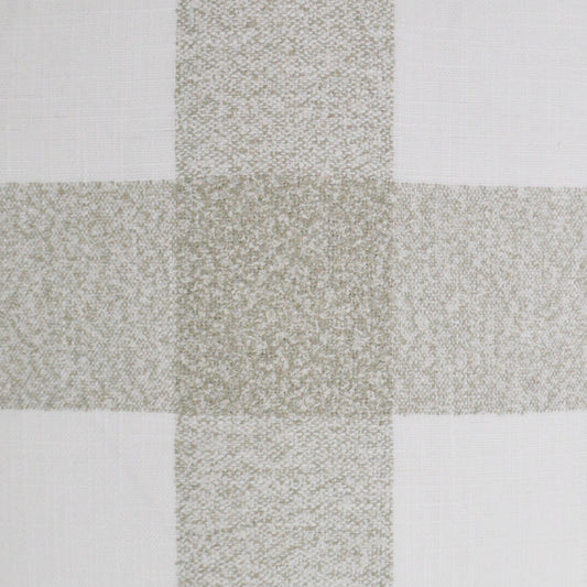 D.V. KAP HOME 3244-A-YARD Formation Fabric - Ash Farmhouse, Plaid - Check, Traditional  Grey   - Formation