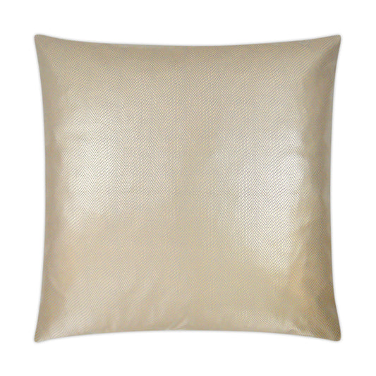 D.V. KAP HOME   24" x 24" Jenkins Pillow - Gold Glam, Solid    - 3250-G-2424