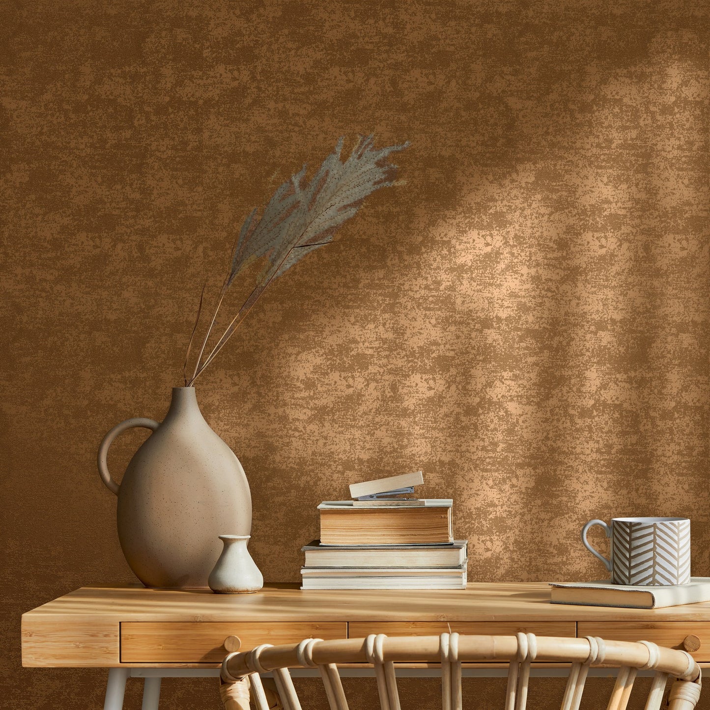 GALERIE WALLCOVERINGS The New Textures    Bronze - Brown   - NT32511