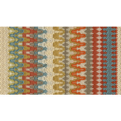 KRAVET DESIGN WEAVE  BEIGE,ORANGE,BLUE   - 32530.512.0