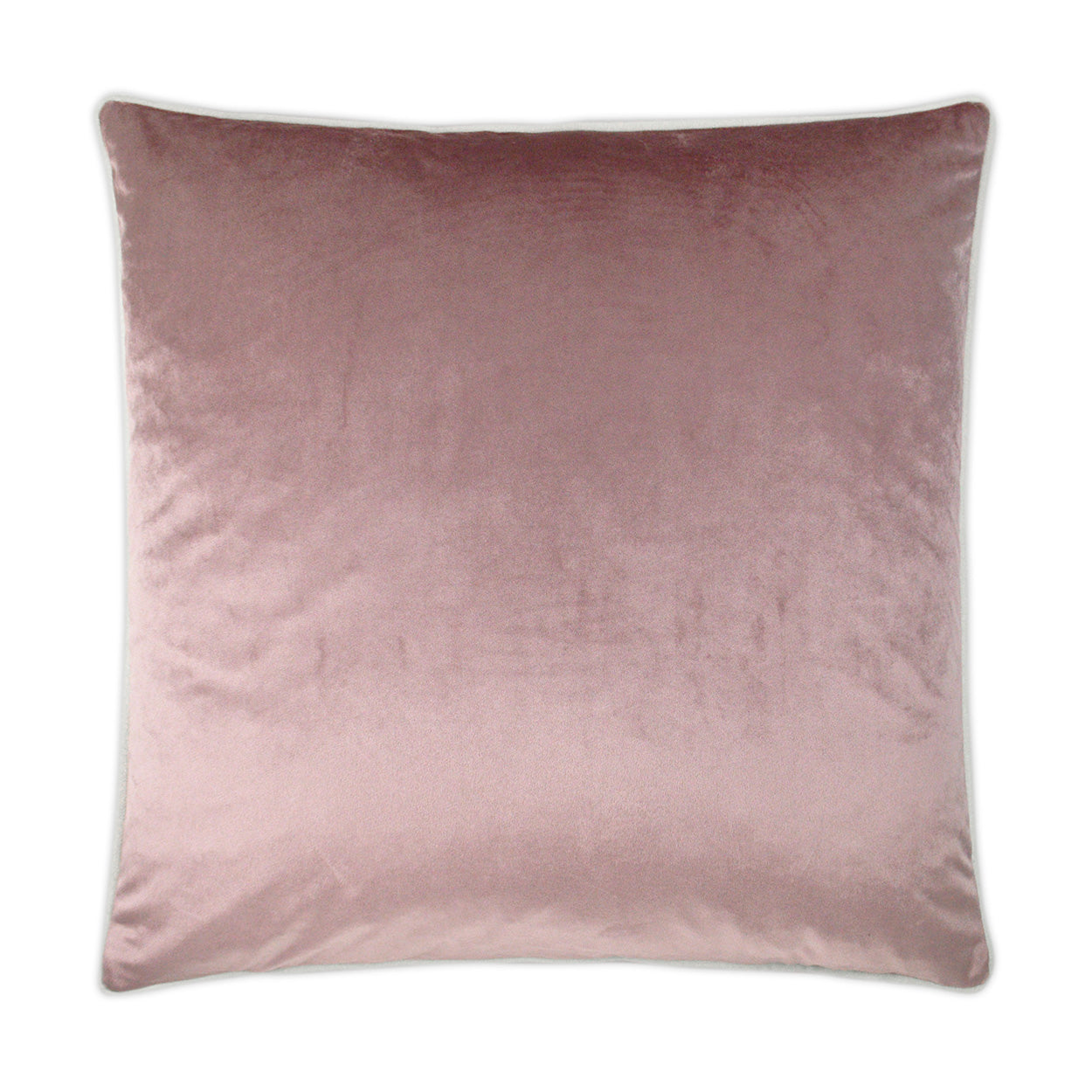 D.V. KAP HOME   24" x 24" Darling Pillow - Rose Solid    - 3258-R-2424