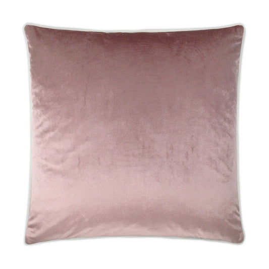D.V. KAP HOME   24" x 24" Darling Pillow - Rose Solid    - 3258-R-2424