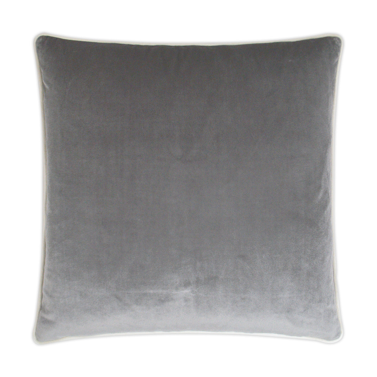 D.V. KAP HOME   24" x 24" Darling Pillow - Smoke Solid    - 3258-S-2424