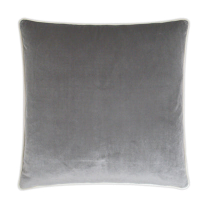 D.V. KAP HOME   24" x 24" Darling Pillow - Smoke Solid    - 3258-S-2424