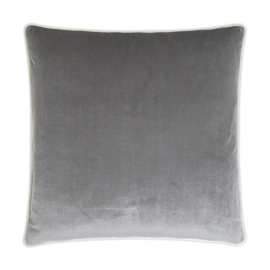 D.V. KAP HOME   24" x 24" Darling Pillow - Smoke Solid    - 3258-S-2424