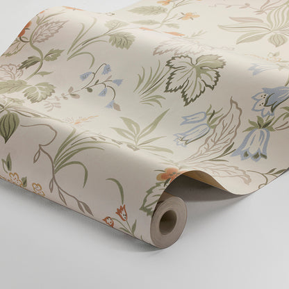 SCHUMACHER  Borastapeter FOLKLORE   IVORY , MULTI   - 3261