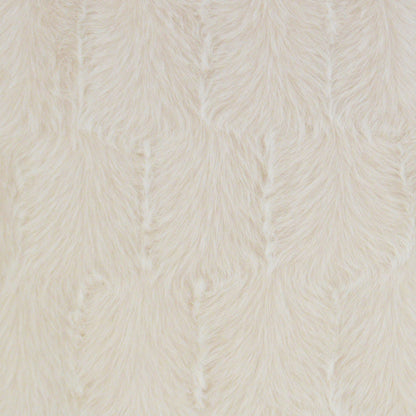 D.V. KAP HOME   24" x 24" Ermelo Pillow - Opal Solid, Faux Fur    - 3263-O-2424