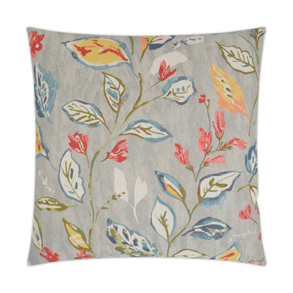 D.V. KAP HOME   24" x 24" Ella Pillow Floral    - 3266-2424