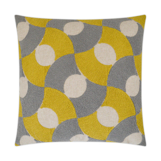 D.V. KAP HOME   24" x 24" Like It Loud Pillow Modern, Geometric    - 3268-2424
