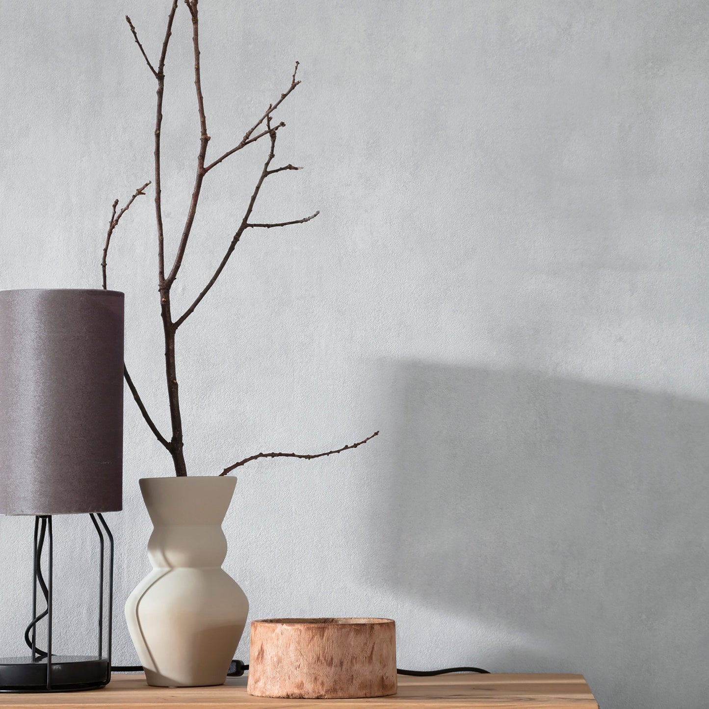 GALERIE WALLCOVERINGS The New Textures    Silver - Grey   - NT32715