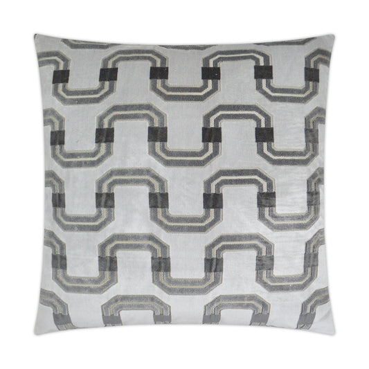 D.V. KAP HOME   24" x 24" Ravello Pillow Geometric    - 3274-2424