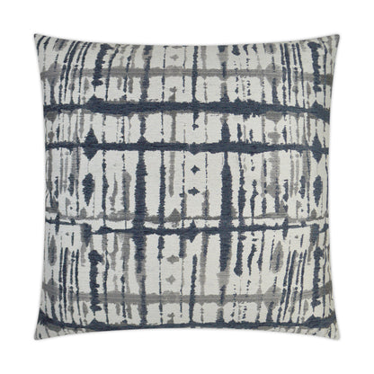 D.V. KAP HOME   24" x 24" Maddox Pillow - Slate Modern, Transitional, Abstract    - 3278-S-2424