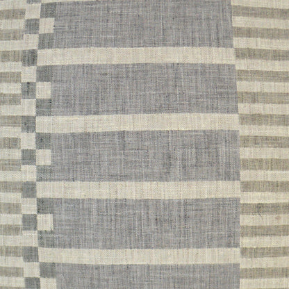 D.V. KAP HOME   24" x 24" Ranchester Pillow - Graphite Transitional, Geometric    - 3281-G-2424