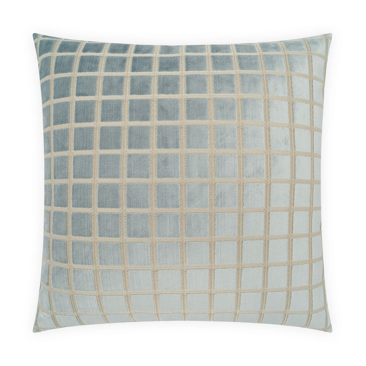 D.V. KAP HOME   24" x 24" Close Quarters Plaid - Check    - 3282-S-2424